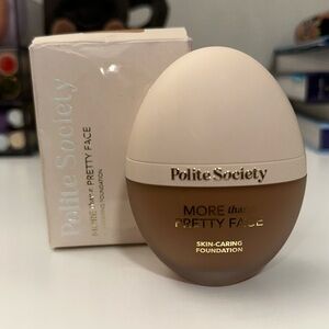 Polite Society more than a pretty face, skin-caring foundation